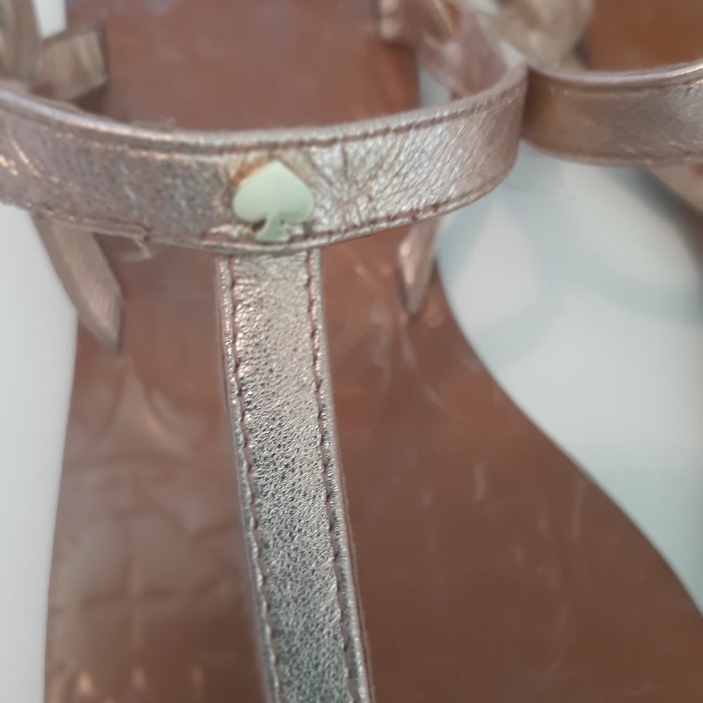 Kate Spade New York Citrine Thong T-Strap size 10 - Picture 2 of 4
